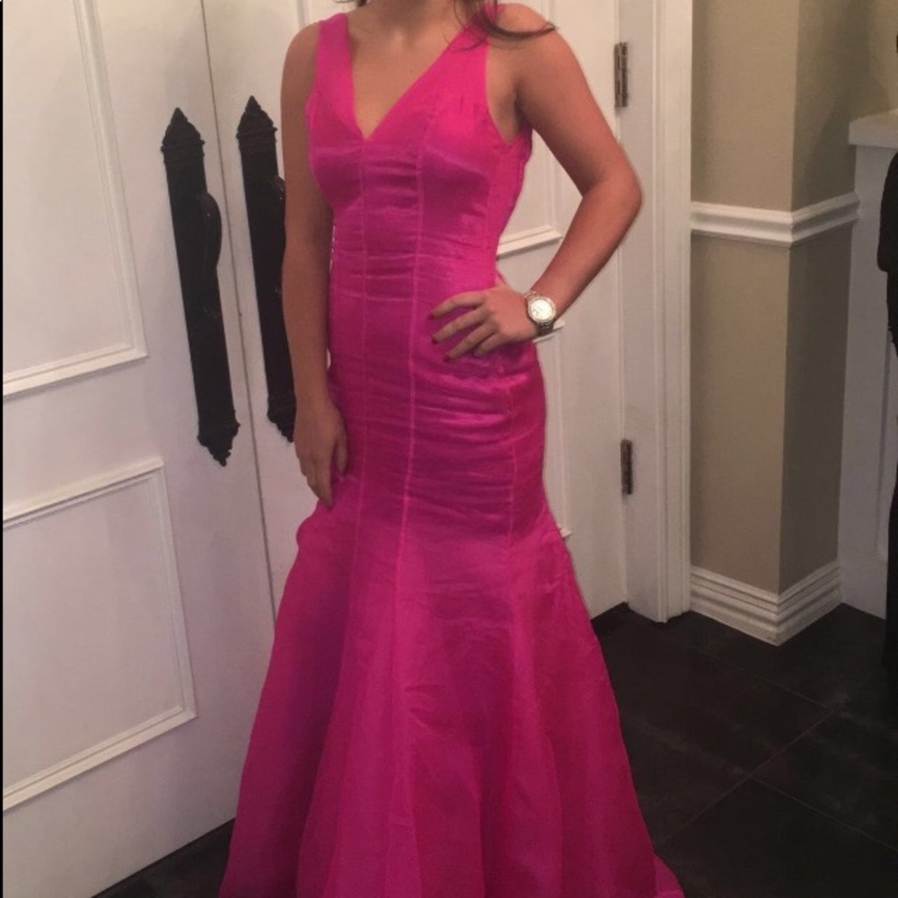 Pink dress